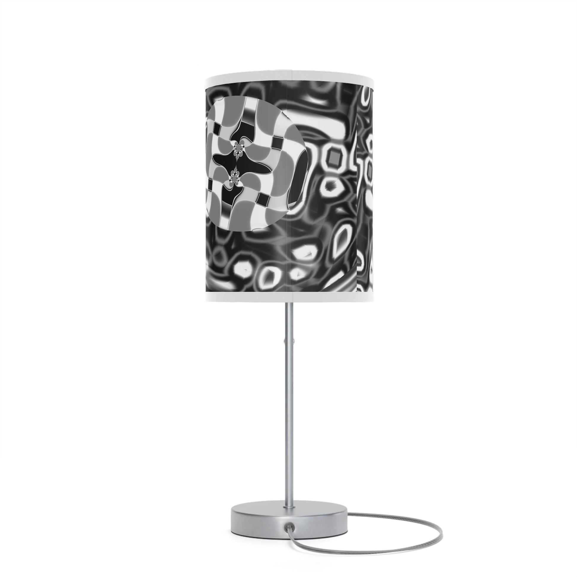 "Fractal reflection" Lamp on a Stand, US/CA plug, PuHaPro© Lamps