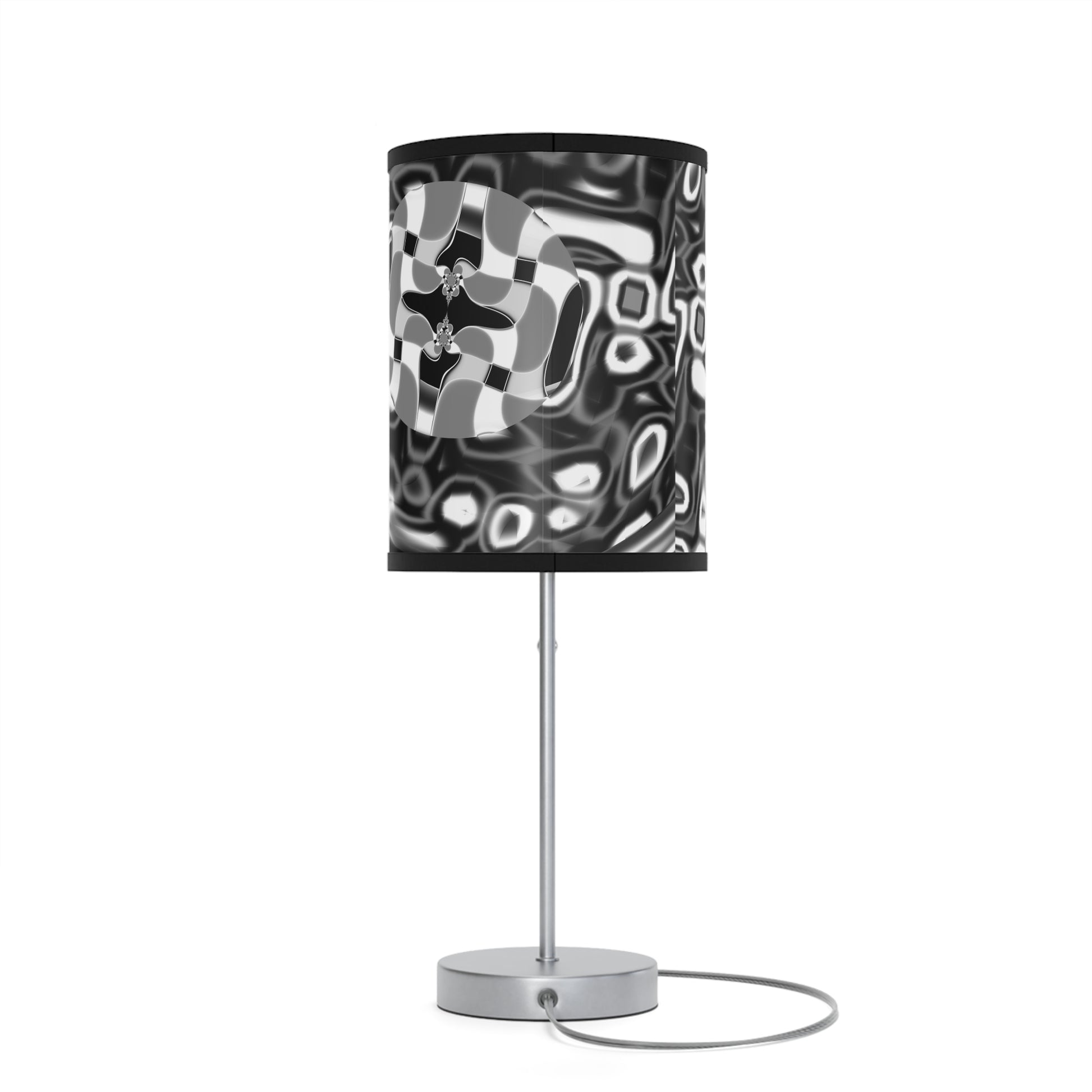 "Fractal reflection" Lamp on a Stand, US/CA plug, PuHaPro© Lamps