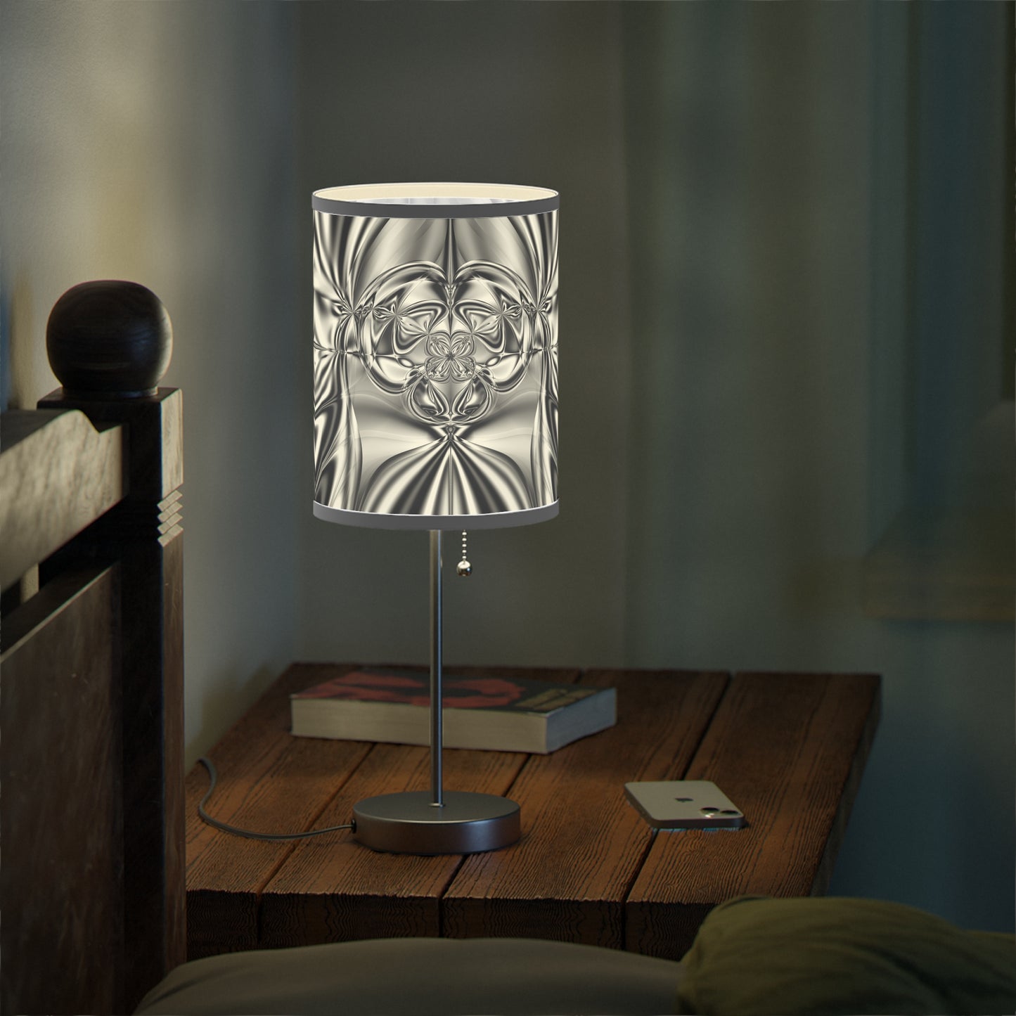 "Mirror Magic" Lamp on a Stand, US/CA plug, PuHaPro© Fractal Lamp