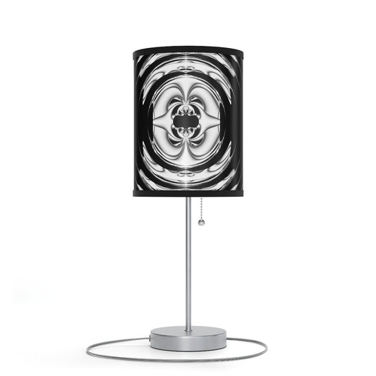 "Lunar Laugh" Lamp on a Stand, US/CA plug, PuHaPro© Lamps