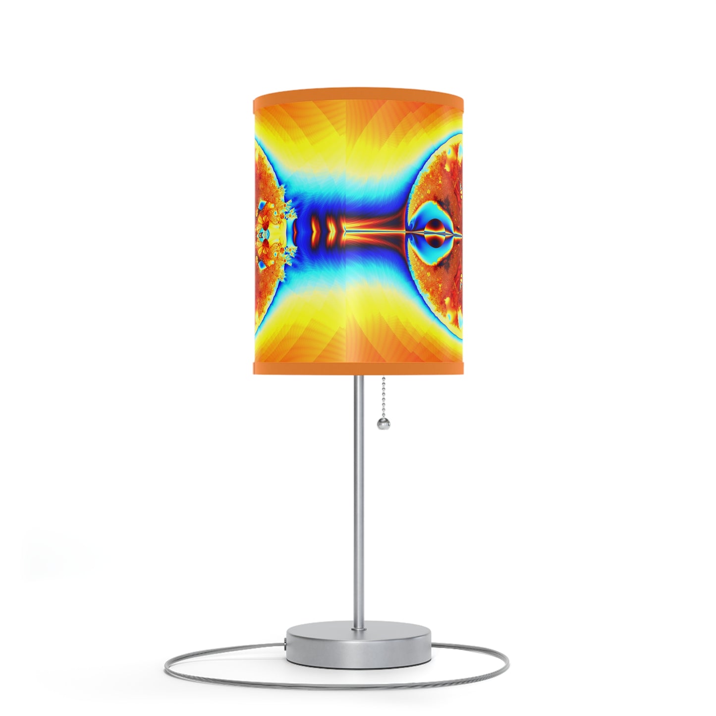 "Fractal Fireball" Lamp on a Stand, US/CA plug, PuHaPro© Lamps