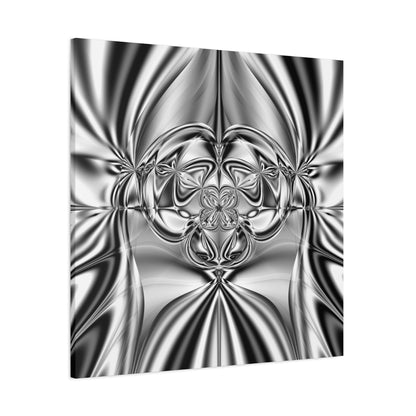 "Mirror Magic" Matte Canvas, Stretched, 1.25"  Minimalistic Decorative Fractal