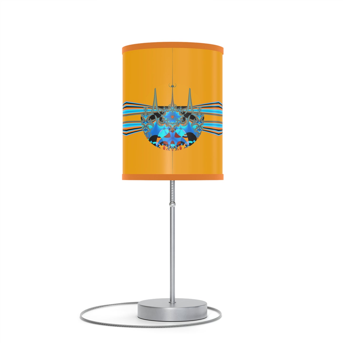 "Blue City" Lamp on a Stand, US/CA plug, PuHaPro© Lamps orange