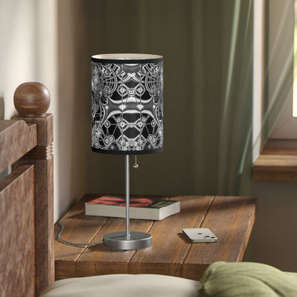 "Fractal Fabric" Lamp on a Stand, US/CA plug, PuHaPro© Lamps