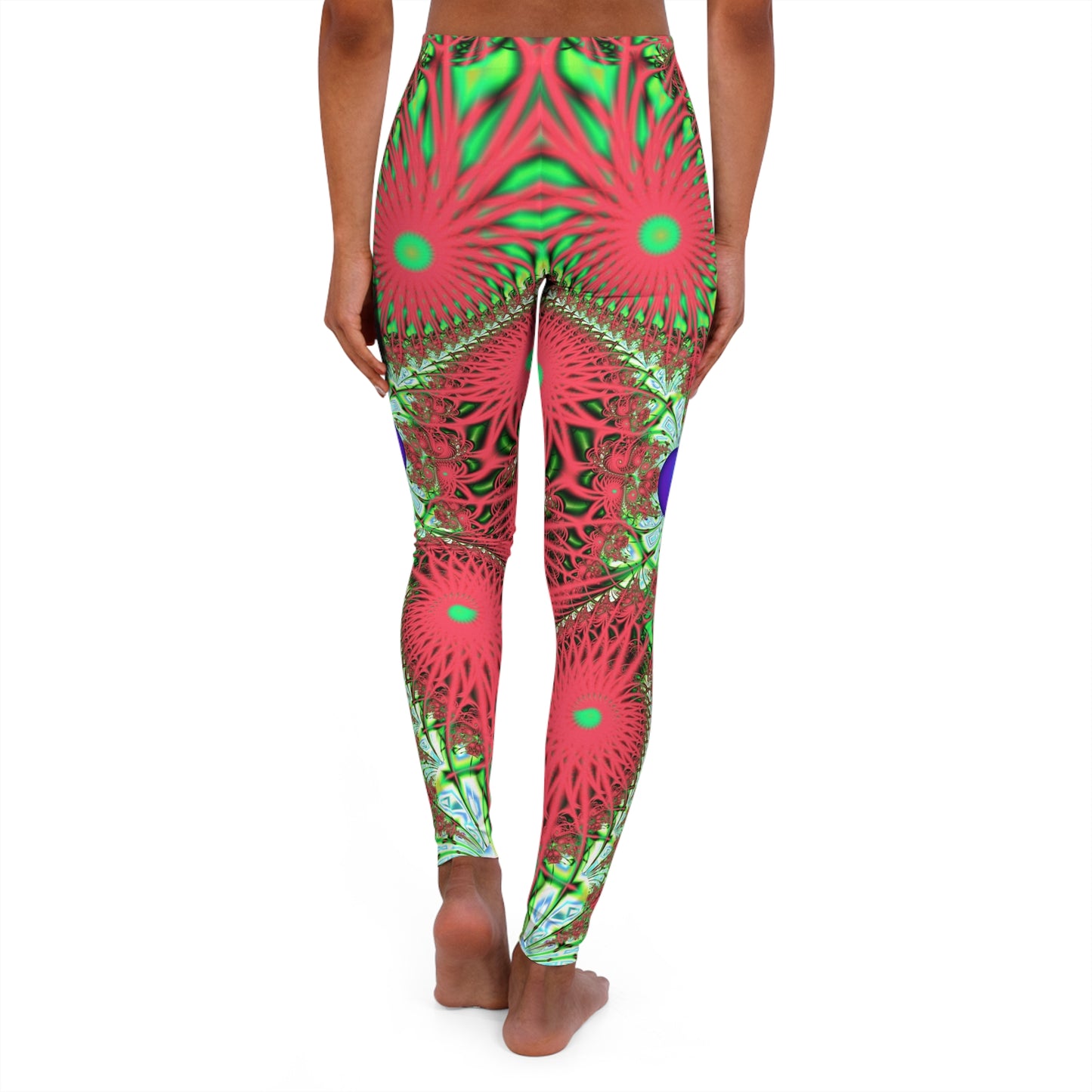 Leggings "Radiant Energy" Fractal Pattern, designed by PuHaPro, Radiant, Vibrant,  Sexy Activewear for Hot  Chics