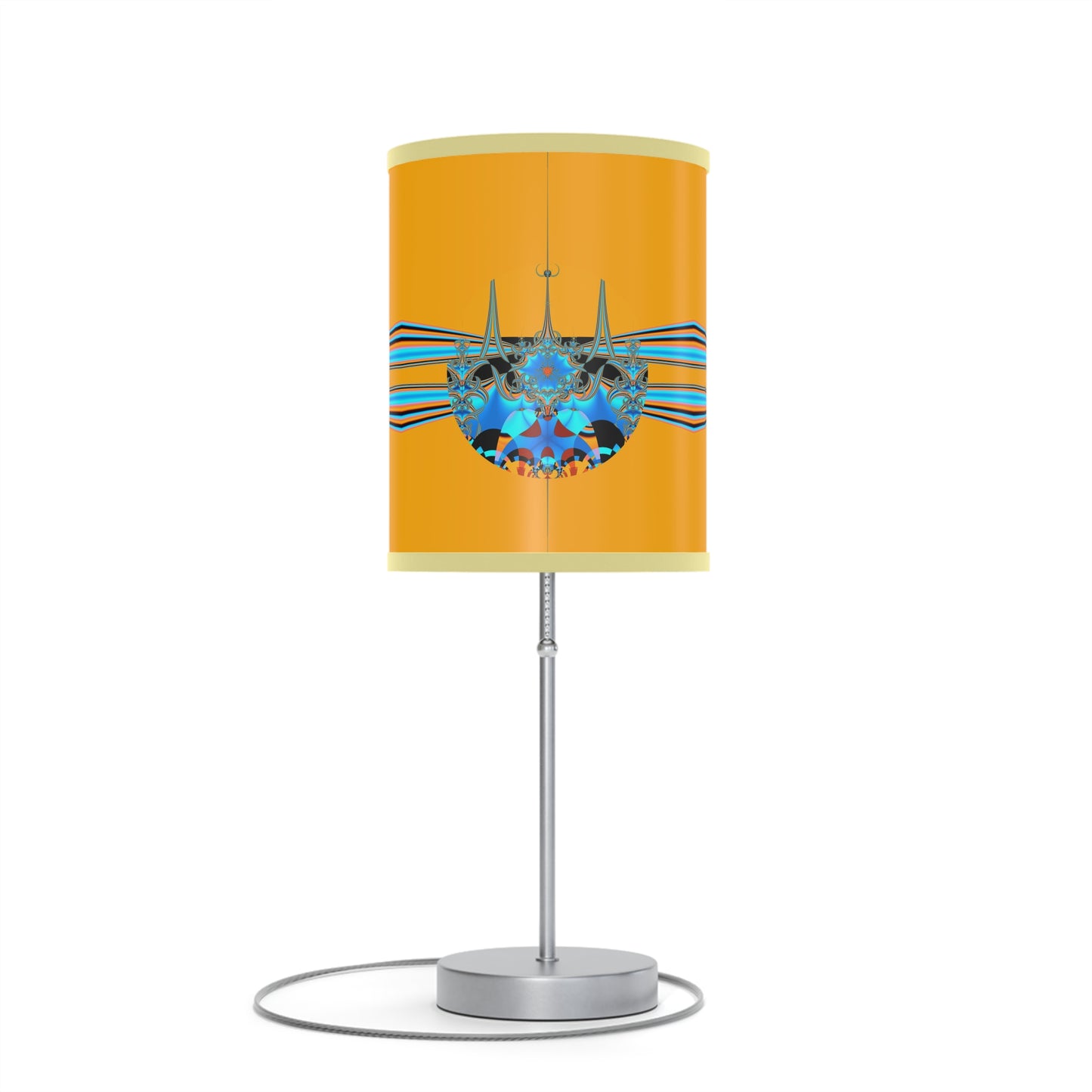 "Blue City" Lamp on a Stand, US/CA plug, PuHaPro© Lamps yellow