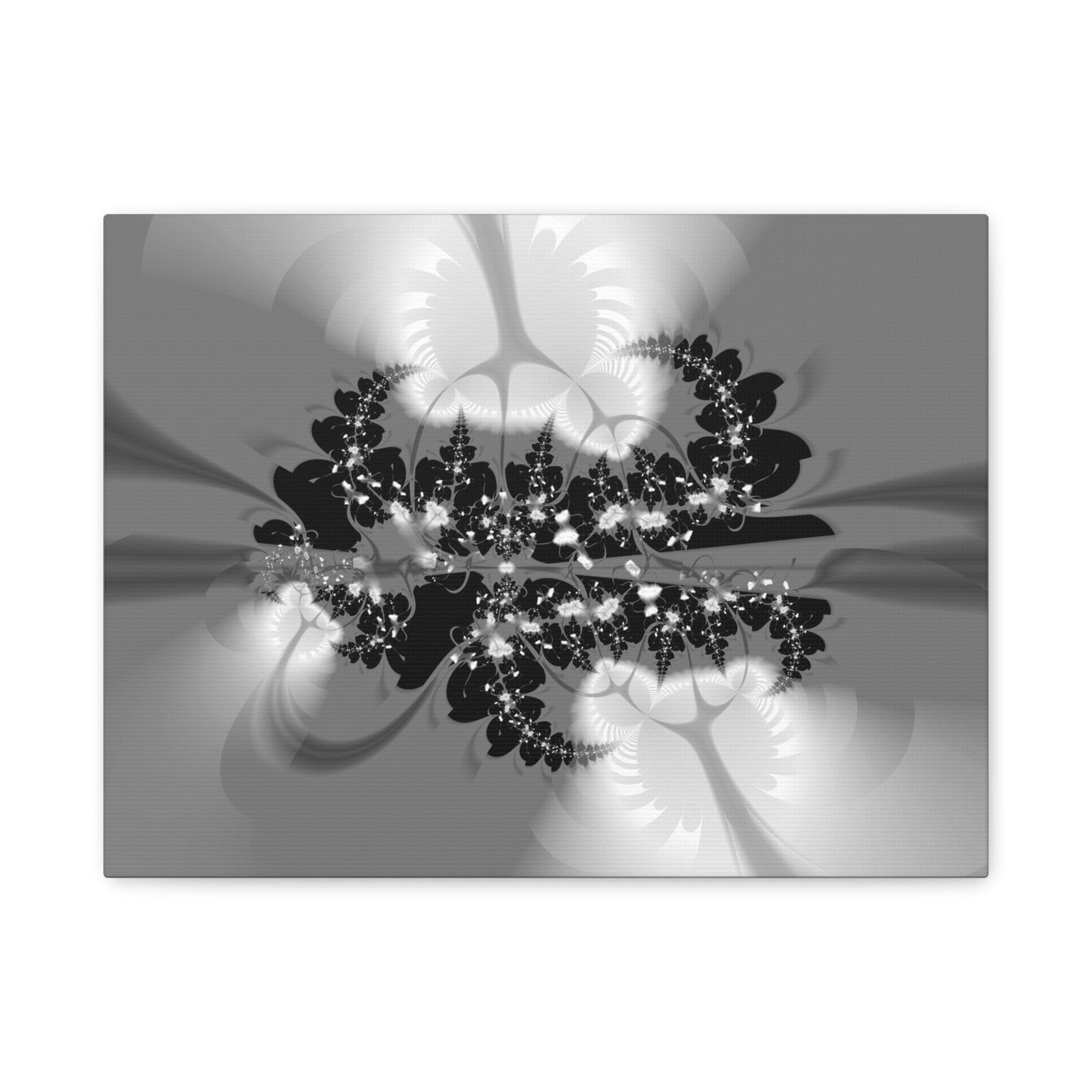 "Dragon Spike" Matte Canvas, Stretched, 1.25"  Decorative Fractal, Designed by Bora Zrinyi