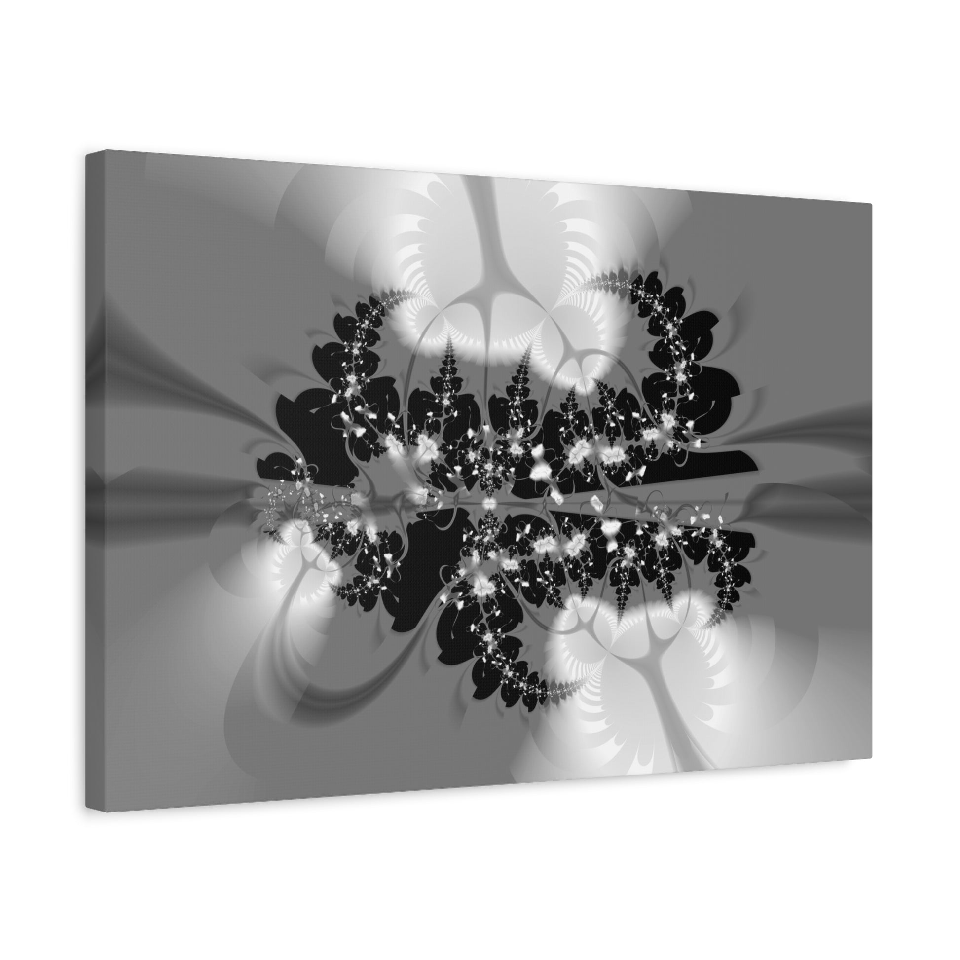 "Dragon Spike" Matte Canvas, Stretched, 1.25"  Decorative Fractal, Designed by Bora Zrinyi