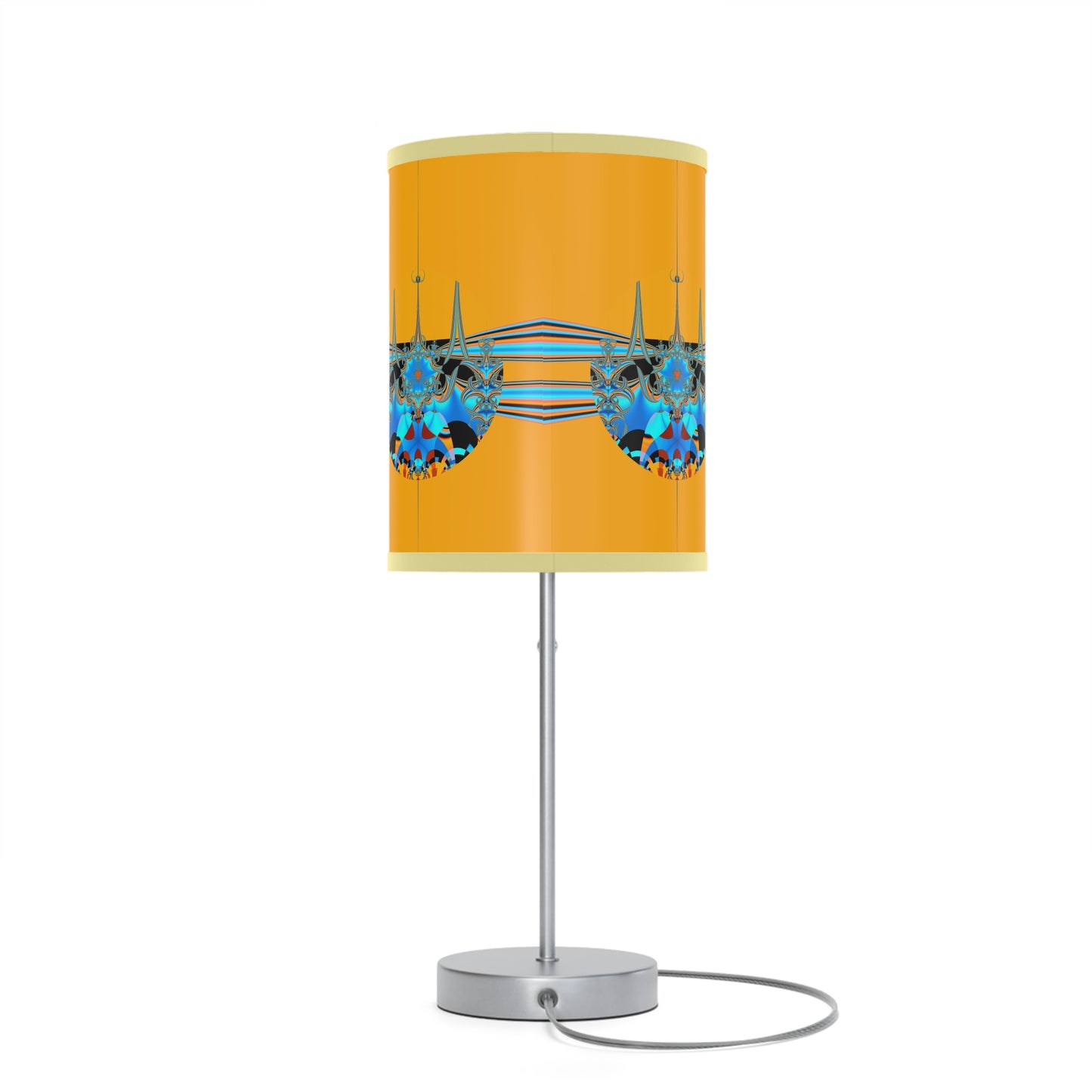 "Blue City" Lamp on a Stand, US/CA plug, PuHaPro© Lamps yellow