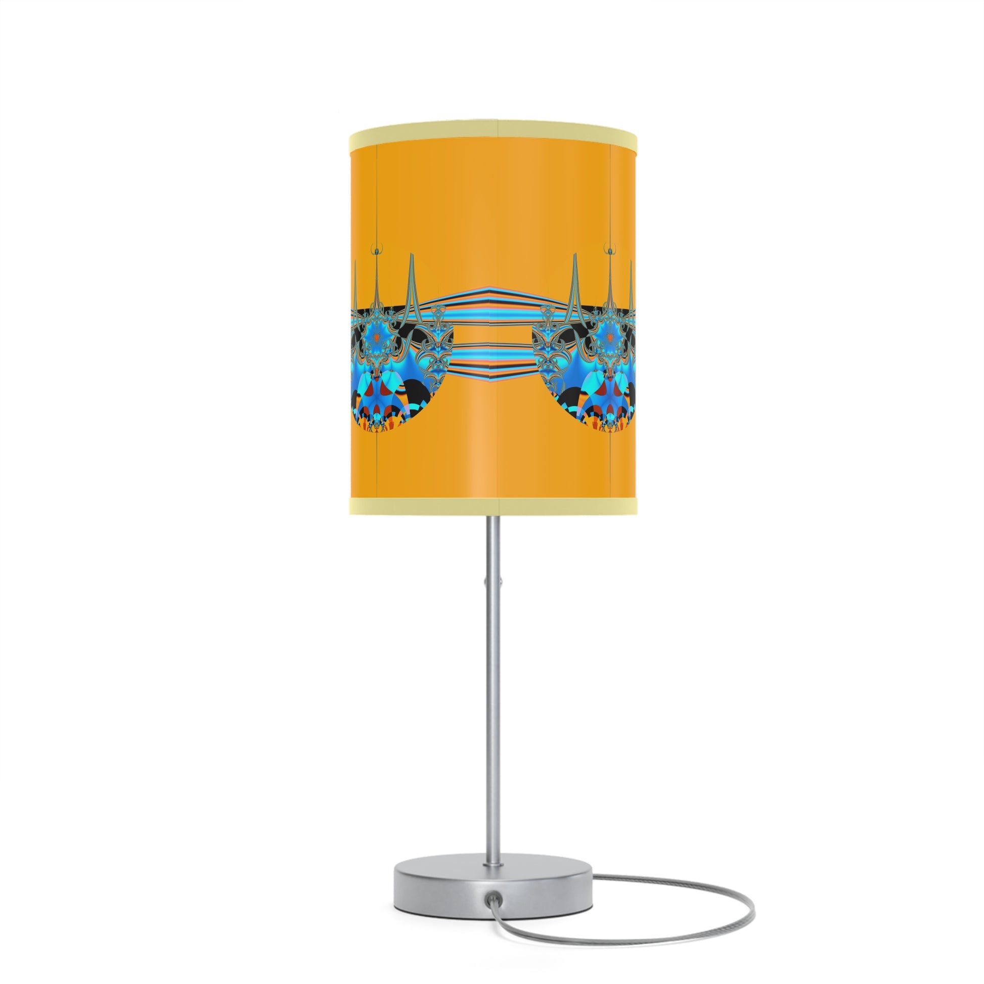 "Blue City" Lamp on a Stand, US/CA plug, PuHaPro© Lamps yellow