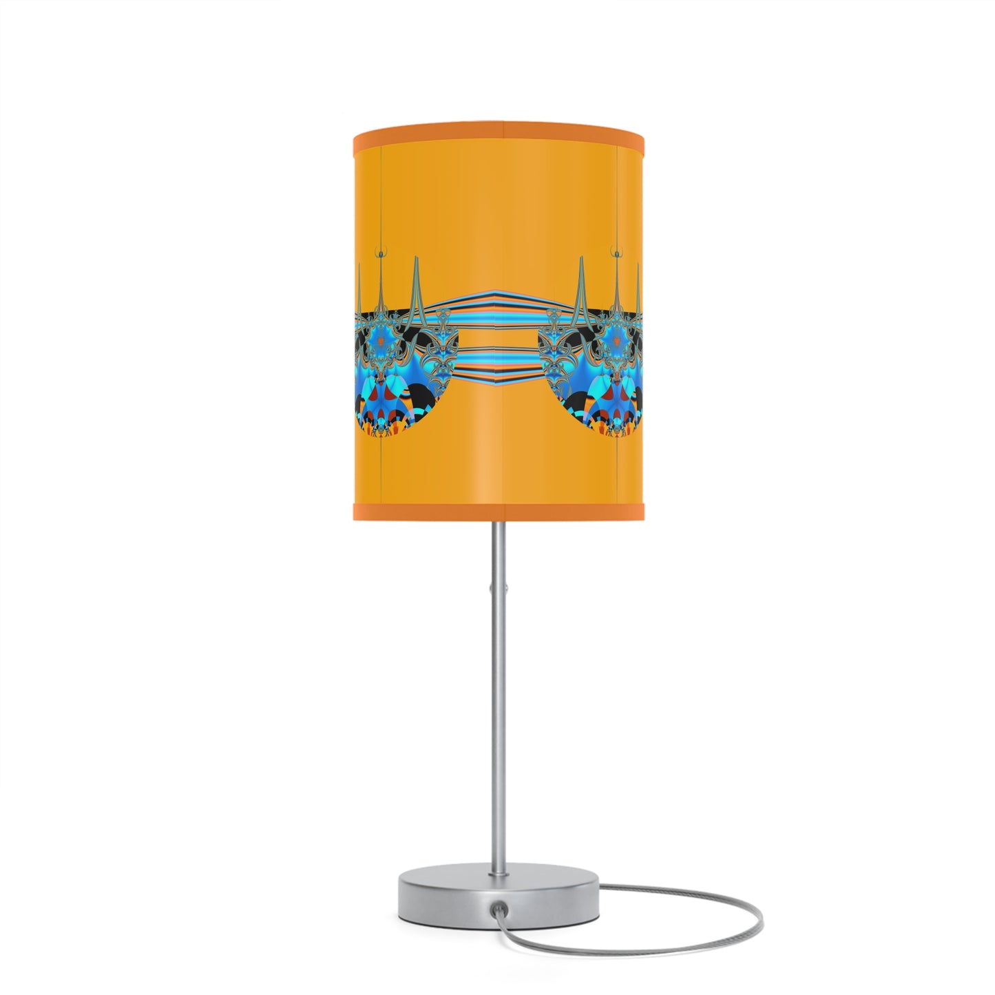 "Blue City" Lamp on a Stand, US/CA plug, PuHaPro© Lamps orange